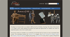 Desktop Screenshot of mayorsartcouncil.com