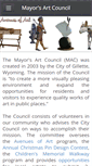 Mobile Screenshot of mayorsartcouncil.com